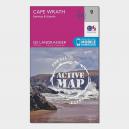 Landranger Active 9 Cape Wrath Durness and Scourie Map With Digital Version Pink