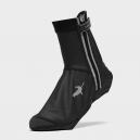 All Weather LED Open Sole Cycle Overshoe Black