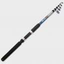 Trekker Telescopic Fishing Rod 8ft 24m Black