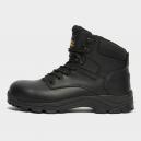 Mens Caled Mid Safety Boot Black