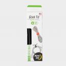 12 Inch Gear Ties 6 Pack Clear