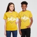 Berghaus Kids Diamond Mountain TShirt Yellow