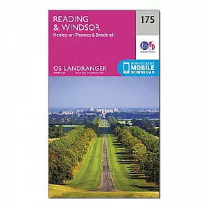 Landranger 175 Map Pink