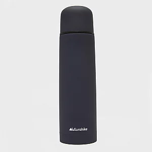 0.75L Rubberised Flask Black