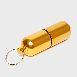 Capsule Key Ring Yellow