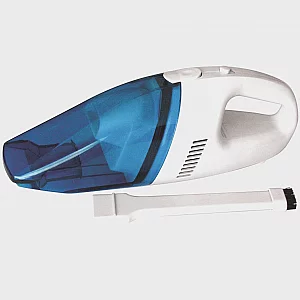 12V Wet and Dry Car Vacuum White