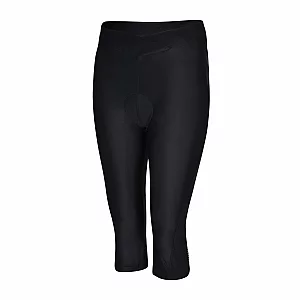 Womens Worldly Gel Cycle Capri Black
