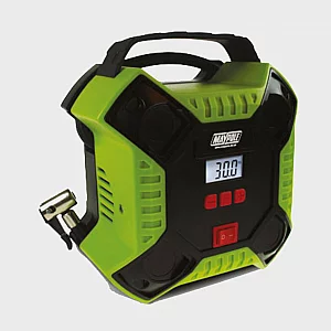 12V Air Compressor Auto Digi Green