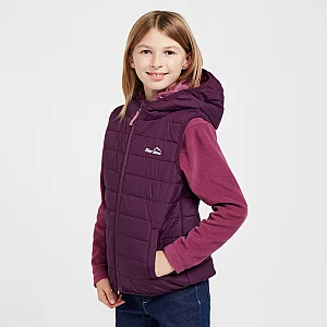 Kids Blisco Insulated Gilet Purple