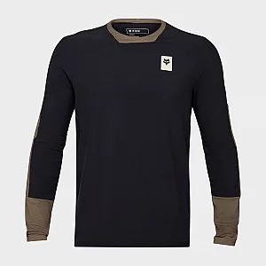 Mens Defend Thermal Jersey Black
