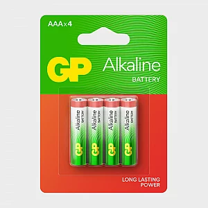 Alkaline Batteries AAA 4 Pack Green