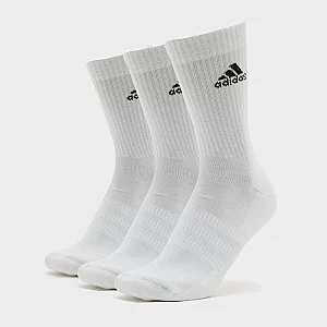 Mens Crew Socks 3 Pack White
